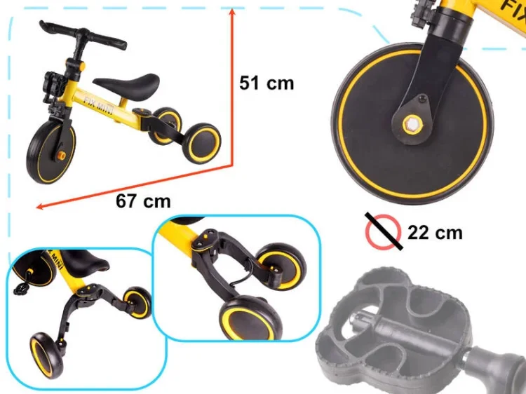 Rowerek-biegowy-trojkolowy-3w1-z-pedalami-zolty-103578(2).webp