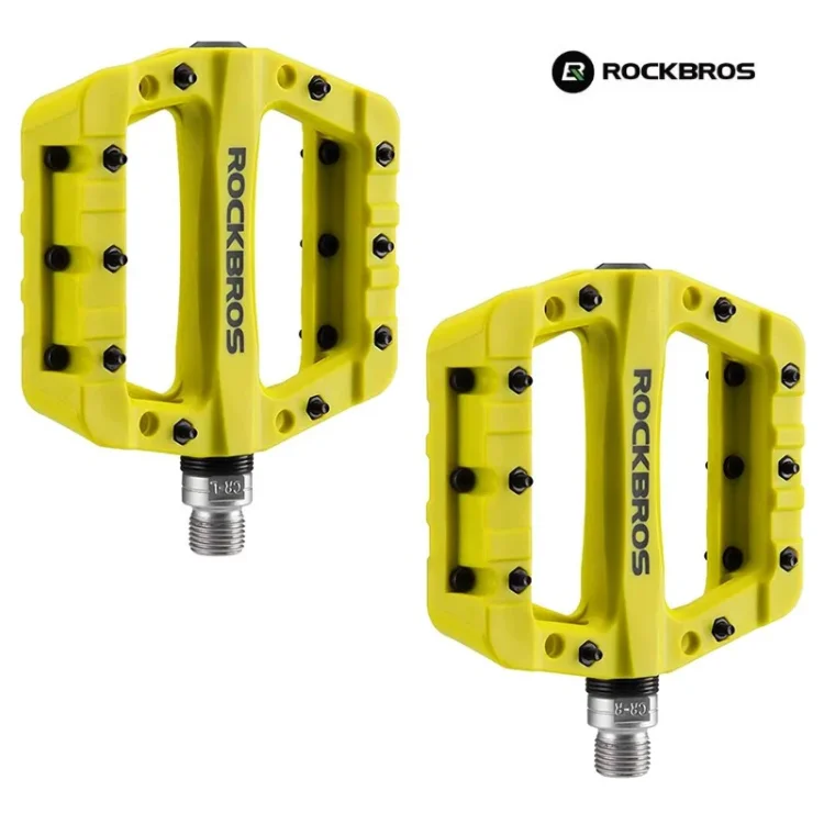 pedaly-rowerowe-antyposlizgowe-jaskrawe-zolte-rockbros.webp