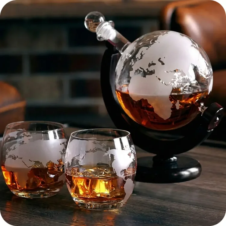 KARAFKA-GLOBUS-ZESTAW-DO-WHISKY-SZKLANKI-PODSTAWKI-SZCZYPCE-Kod-producenta-045201.webp